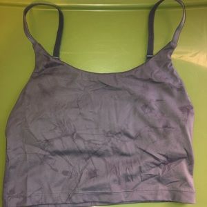 Alphalete Force Crop Cyclone Blue Medium